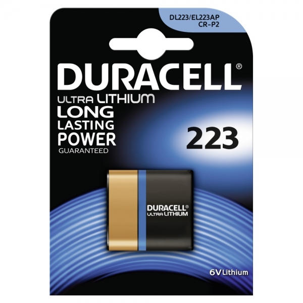 Ersatz-Foto Batterie Duracell M3 Typ CR-P2 1er Blister