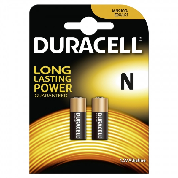 Ersatz-Batterie Duracell Security  Typ LR1 2er Blister
