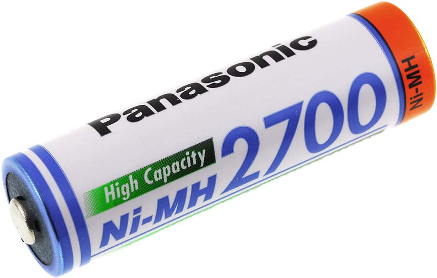Ersatz-Panasonic Mignonakku AA HR-3U 2700mAh NiMH