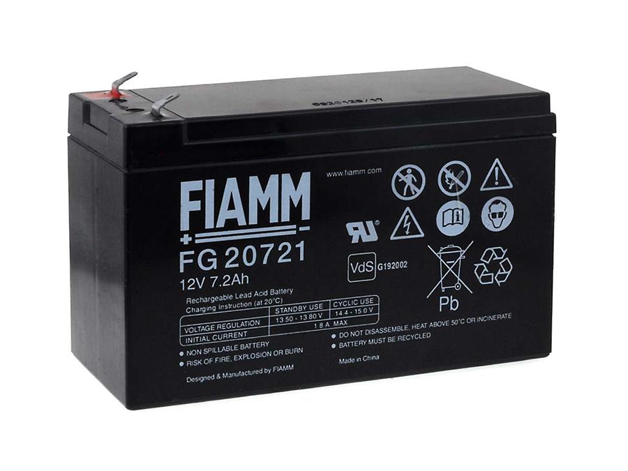 Ersatz-FIAMM Bleiakku FG20721 Vds