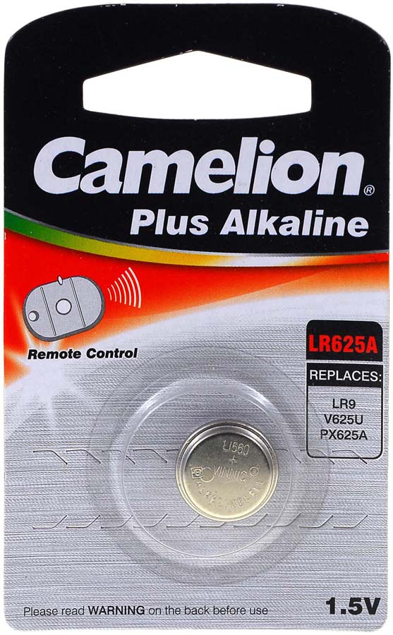 Ersatz-Camelion Knopfzelle 625A LR9 PX625 V625U 1er Blister