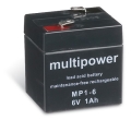 Ersatz-Bleiakku multipower MP1-6