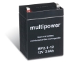 Ersatz-Powery Bleiakku (multipower) MP2,9-12