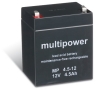 Ersatz-Powery Bleiakku (multipower) MP4,5-12