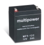 Ersatz-Powery Bleiakku (multipower) MPC5-12 zyklenfest