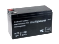 Ersatz-Powery Bleiakku (multipower) MP7,2-12B VdS