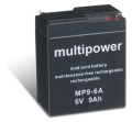 Ersatz-Bleiakku multipower MP9-6A