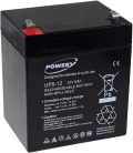 Ersatz-Powery Blei-Gel Akku 12V 5Ah